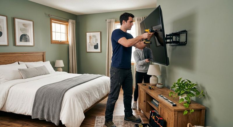 Flatscreen Tv Mounting in Overland Park, KS