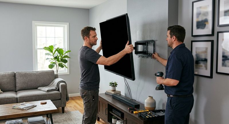 Television Hanging Service in Longmont, CO