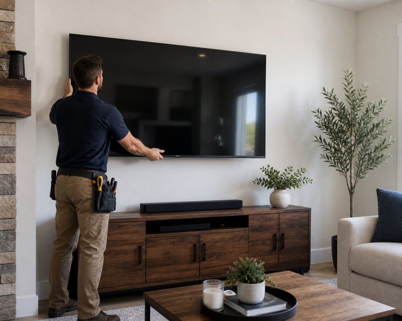 Tv Hanging Service in Alpharetta, GA